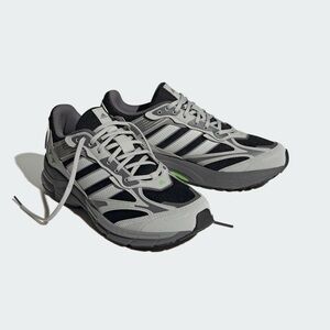 New Adidas Spirtain Gray and Black Running Shoes